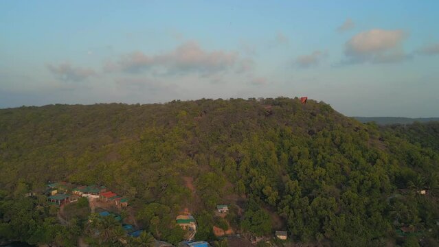 parachute raide in chapora beach in goa india Sandy Beach Sweet Lake goa
