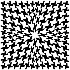 Monochrome pattern. Abstract texture for fabric print, card, table cloth, furniture, banner, cover, invitation, decoration, wrapping.seamless repeating pattern.Black and white color.