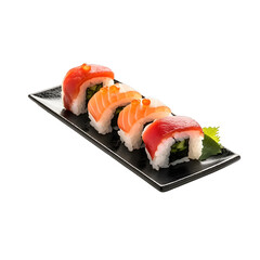 sushi on a plate