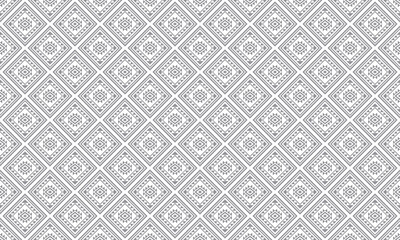 Seamless abstract geometric pattern. Vector Illustration.