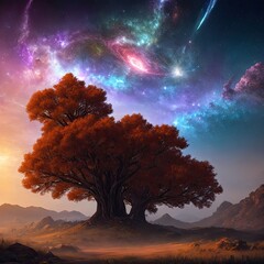 Obraz na płótnie Canvas Die Macht des Universums: Entdecke die geheimnisvolle Energie des Kosmos mit Generative AI 73