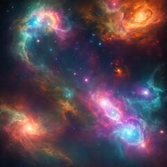Obraz na płótnie Canvas Die Macht des Universums: Entdecke die geheimnisvolle Energie des Kosmos mit Generative AI 41