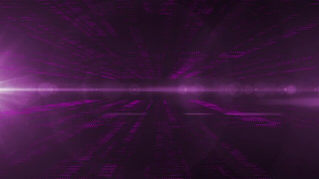 Abstract Trapcode Form digital particle wave and lights background animation cyber or technology background.