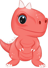 Cute Baby Dinosaur, Primeval animal wildlife