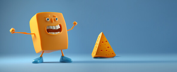 The big cheese with a cheesy grin, Generative AI