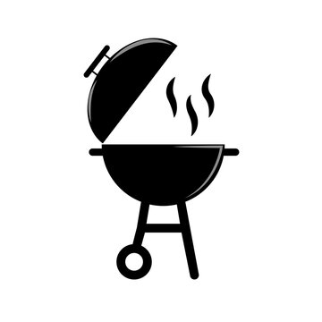 recommend clip art: barbeque stove silhouette roaster isolated icon