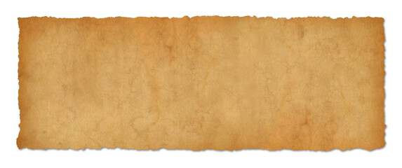 Old paper texture background. Horizontal banner