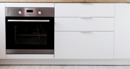 Fototapeta premium white Kitchen interior