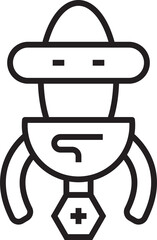 robot cartoon avatar