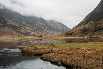 Glencoe valley, Scotland UK