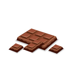 3D Vector Chocolate