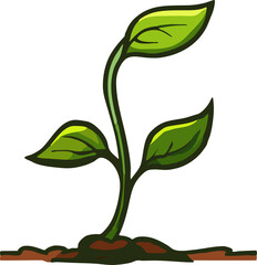 Sprout png graphic clipart design