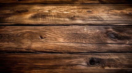 Naklejka premium Wood texture background, Genertive Ai