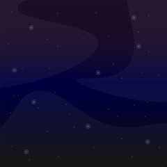 Obraz na płótnie Canvas Abstract Background Dark Colors Black And Blue Night Sky With A lot Of Stars And Fog Vector Design