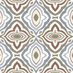 Abstract ceramic tile pattern, vector tiles design.colored modern tiled. Vintage wallpaper elements of Islam, Arabic, Motifs, and Cute background.