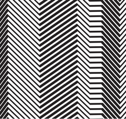Bold Impressions: Striking Black Line Designs on White Canvas