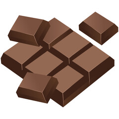 3D Vector Chocolate 