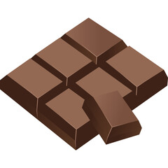 3D Vector Chocolate 