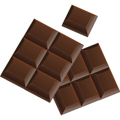 3D Vector Chocolate