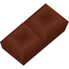 3D Vector Chocolate