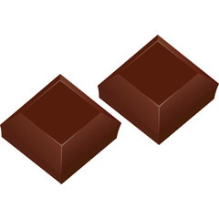 3D Vector Chocolate