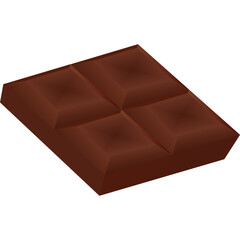 3D Vector Chocolate