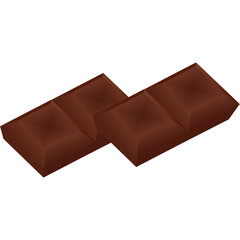 3D Vector Chocolate