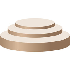 3D Vector Podium