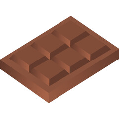 3D Vector Chocolate