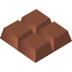 3D Vector Chocolate