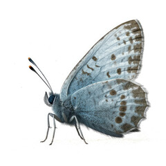 holy blue butterfly watercolor created by Generative Ai Tools