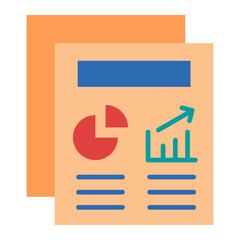 Business Report Icon