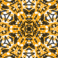 Abstract kaleidoscope background. Beautiful kaleidoscope seamless pattern. Multicolor mosaic texture. Seamless kaleidoscope texture. Unique kaleidoscope design