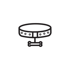 Bowl Dog Eat Outline Icon