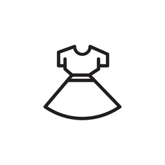 Dress Female Suit Outline Icon