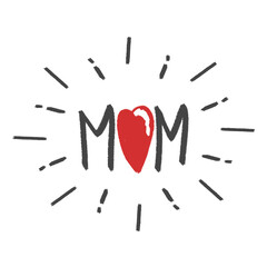 Mom Mothers caligraphy png image