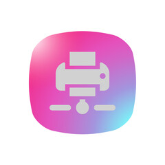 Share Printer - Pictogram (icon) 