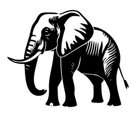 Elephant logo icon. Simple elephant design symbol. Elephant logo sign vector illustration design.