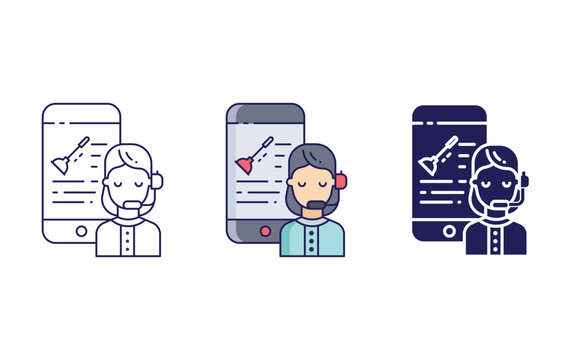 Customer Service vector icon