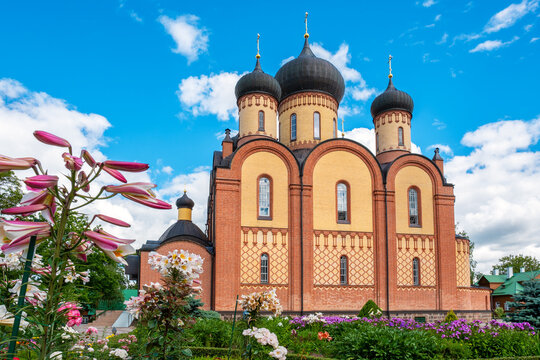 Dormition Convent view. Kuremae, Estonia