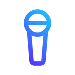 microphone gradient icon