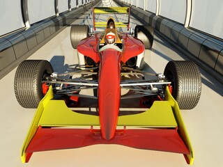 Fototapeta premium Racing cars