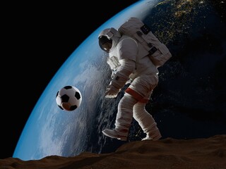 The astronaut