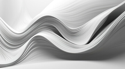 Abstract Background, Gray Curved Lines