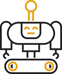 robot character illustration