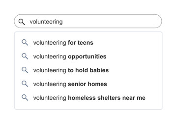 Volunteering internet resources