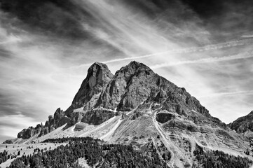 landscape in the mountains