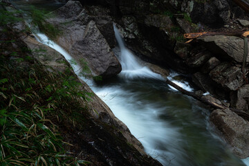 美しい滝　長野県