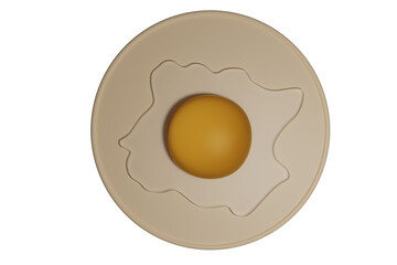 egg, cartoon, cute, white, yellow