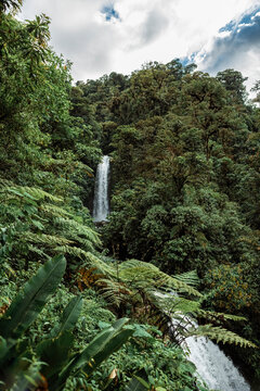 upper La Paz waterfall in Costa Rica